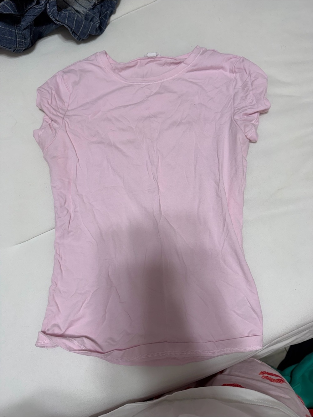 Garage Light Pink Short Sleeve Crew Tee